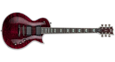 LTD EC-1000 STBC SEE THRU BLACK CHERRY